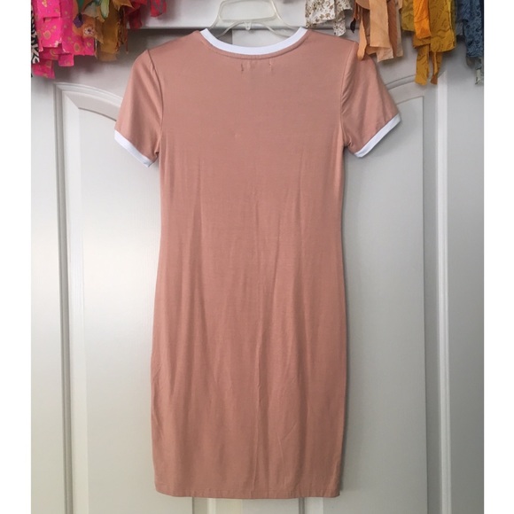 3/$12!! Apricot Tee shirt dress - Picture 4 of 4